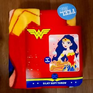Wonder Woman throw